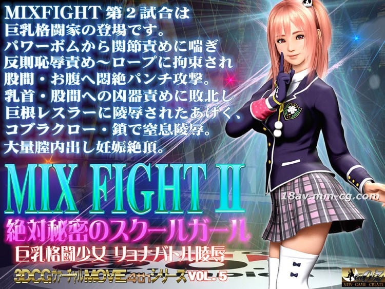 [3D]MIX FIGHT2絶対秘密のスクールガール海报剧照